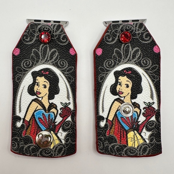 Upcycled Dooney & Bourke Princess Fairytale Collection Snow White‎ Watch Band - Picture 1 of 3